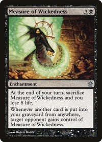 Measure of Wickedness (82) [Saviors of Kamigawa]