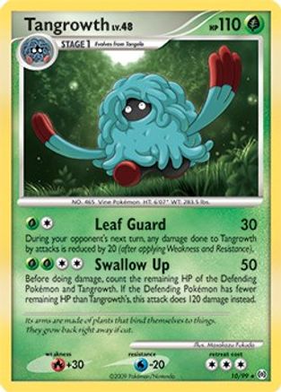 Tangrowth 010/099  Deck Exclusives - Rare