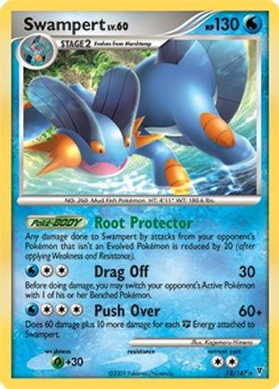 Swampert 012/147  Deck Exclusives - Rare