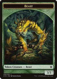 Beast // Ogre Double-Sided Token (14 // 13) [Commander 2016]