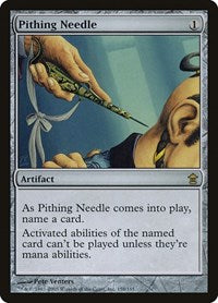 Pithing Needle (158) [Saviors of Kamigawa]