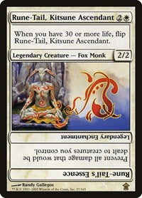 Rune-Tail, Kitsune Ascendant (27) [Saviors of Kamigawa]