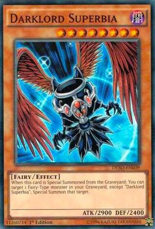 Darklord Superbia (DESO-EN039) [Destiny Soldiers]
