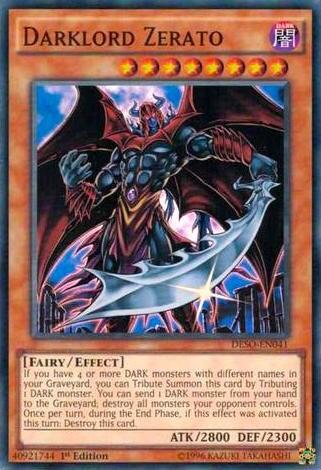 Darklord Zerato (DESO-EN041) [Destiny Soldiers]