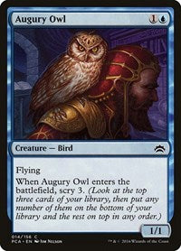 Augury Owl (14) [Planechase Anthology]
