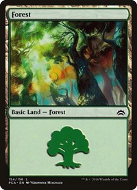 Forest (154) (154) [Planechase Anthology]