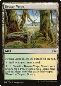 Krosan Verge (123) [Planechase Anthology]
