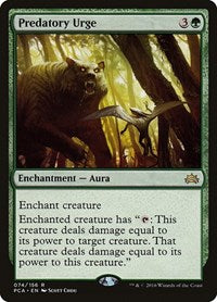 Predatory Urge (74) [Planechase Anthology]