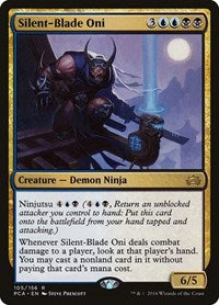 Silent-Blade Oni (105) [Planechase Anthology]