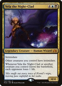 Vela the Night-Clad (107) [Planechase Anthology]