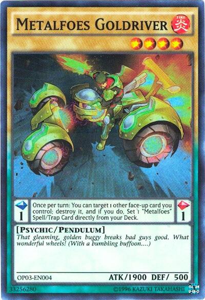 Metalfoes Goldriver (OP03-EN004) [OTS Tournament Pack 3]