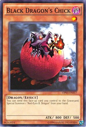 Black Dragon's Chick (OP03-EN017) - OTS Tournament Pack 3 Unlimited