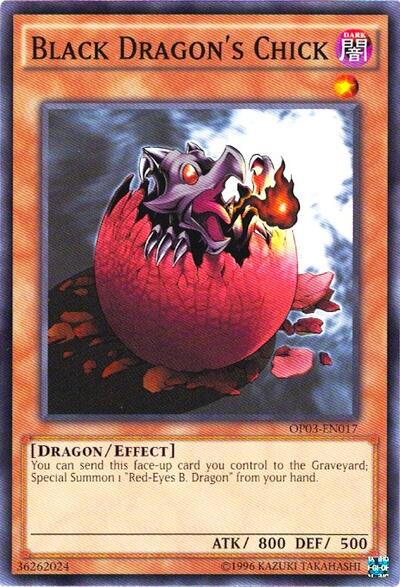 Black Dragon's Chick (OP03-EN017) [OTS Tournament Pack 3]