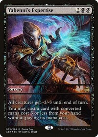 Yahenni's Expertise (75) [Game Day & Store Championship Promos]