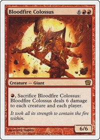 Bloodfire Colossus (177) [9th Edition]