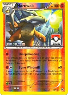 Marowak - 78/162 (Pokemon League) [2nd Place] (078/162) [League & Championship Cards]