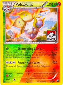Volcarona - 15/114 (Pokemon League) [3rd Place] (015/114) [League & Championship Cards]