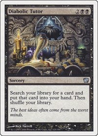 Diabolic Tutor (125) [9th Edition]