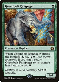 Greenbelt Rampager (107) [Aether Revolt]