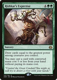 Rishkar's Expertise (123) [Aether Revolt]
