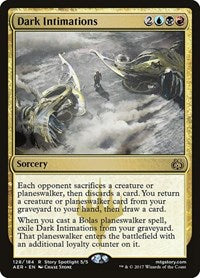 Dark Intimations (128) [Aether Revolt]