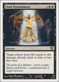 Final Punishment (131) [9th Edition]