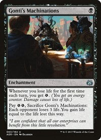 Gonti's Machinations (63) [Aether Revolt]