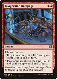 Invigorated Rampage (86) [Aether Revolt]