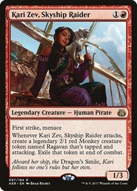 Kari Zev, Skyship Raider (87) [Aether Revolt]