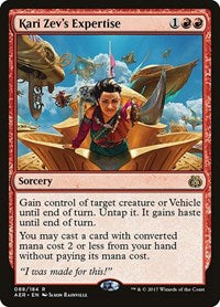 Kari Zev's Expertise (88) [Aether Revolt]