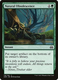 Natural Obsolescence (118) [Aether Revolt]
