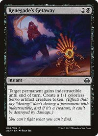 Renegade's Getaway (69) [Aether Revolt]
