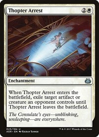 Thopter Arrest (25) [Aether Revolt]