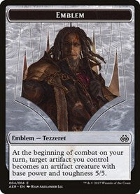 Emblem - Tezzeret the Schemer (4) [Aether Revolt]