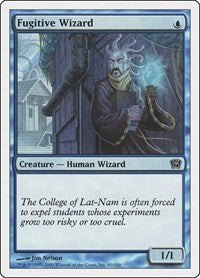 Fugitive Wizard (80) [9th Edition]