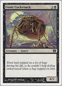 Giant Cockroach (133) [9th Edition]
