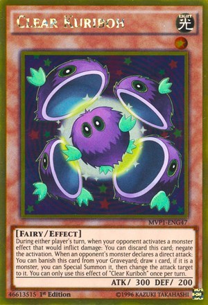 Clear Kuriboh (MVP1-ENG47) [The Dark Side of Dimensions Movie Pack: Gold Edition]