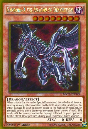 Gandora-X the Dragon of Demolition (MVP1-ENG49) [The Dark Side of Dimensions Movie Pack: Gold Edition]