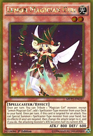 Lemon Magician Girl (MVP1-ENG51) [The Dark Side of Dimensions Movie Pack: Gold Edition]