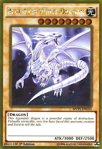 Blue-Eyes White Dragon (MVP1-ENG55) [The Dark Side of Dimensions Movie Pack: Gold Edition]
