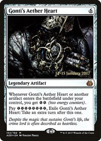 Gonti's Aether Heart (152) [Prerelease Cards]