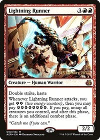Lightning Runner (90) [Prerelease Cards]