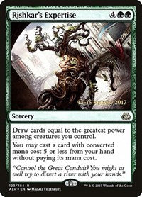 Rishkar's Expertise (123) [Prerelease Cards]