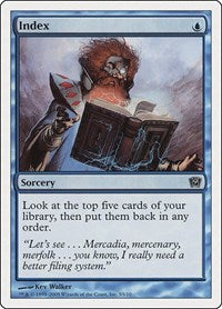 Index (S5) [9th Edition]