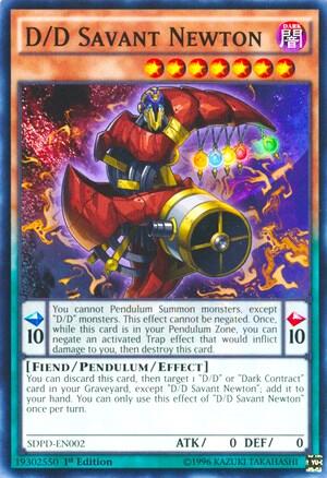D/D Savant Newton (SDPD-EN002) [Structure Deck: Pendulum Domination]