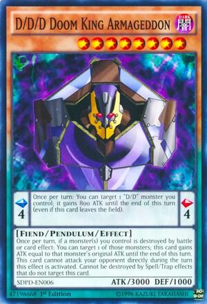 D/D/D Doom King Armageddon (SDPD-EN006) [Structure Deck: Pendulum Domination]