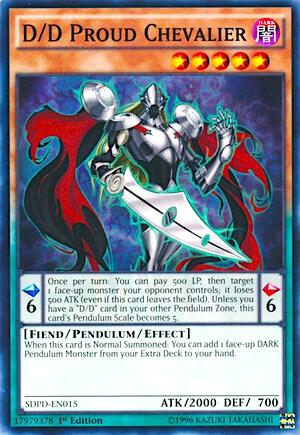 D/D Proud Chevalier (SDPD-EN015) [Structure Deck: Pendulum Domination]
