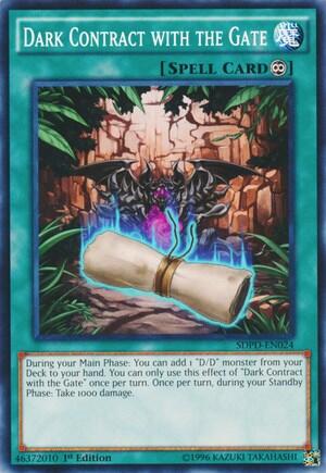 Dark Contract with the Gate (SDPD-EN024) [Structure Deck: Pendulum Domination]