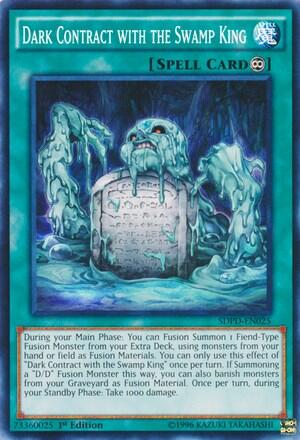 Dark Contract with the Swamp King (SDPD-EN025) [Structure Deck: Pendulum Domination]