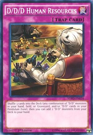 D/D/D Human Resources (SDPD-EN034) [Structure Deck: Pendulum Domination]